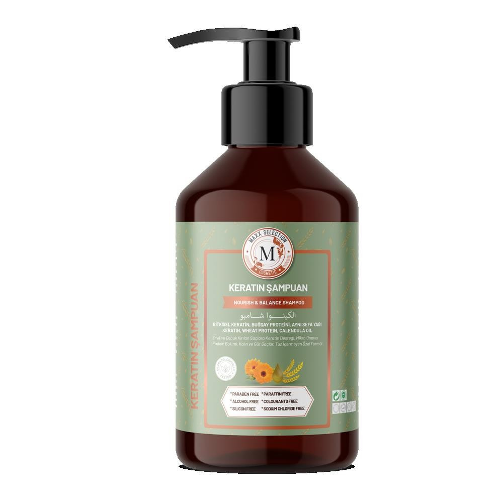Maxx Selection Keratin Bakım Şampuanı 1000 ML