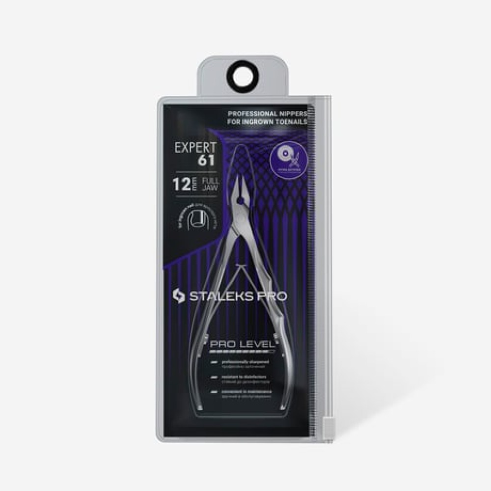 STALEKS EXPERT 61 Batık Tırnak Pensi 12 mm – Profesyonel Ayak Bakımı