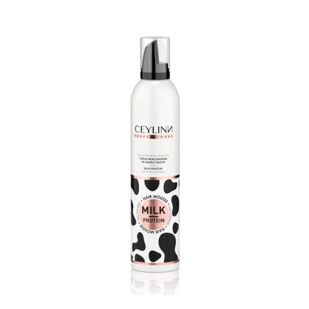 Ceylinn Milk Protein Saç Köpüğü 300 ml – Onarıcı & Besleyici Etki