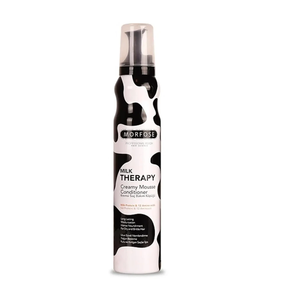 Morfose Milk Therapy Saç Köpüğü 20ml – Süt Proteinli, Besleyici ve Onarıcı Saç Köpüğü