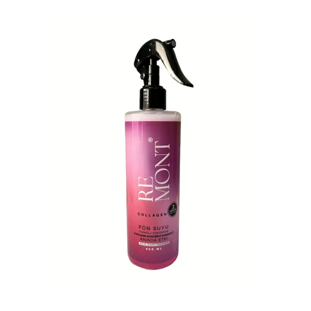Remont Fön Suyu Collagen 400 ml – Isıya Karşı Koruyucu & Güçlendirici