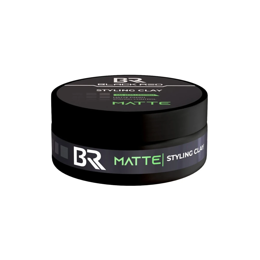 Black Red Saç Şekillendirici Wax Matte 120 ml - Mat Görünüm ve Doğal Stil