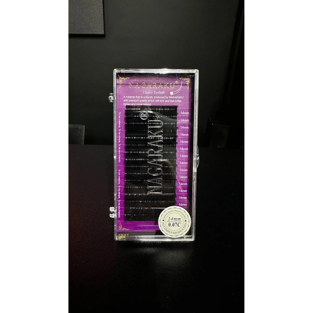 Nagaraku İpek Kirpik – 14mm – 0.07C Kıvrım