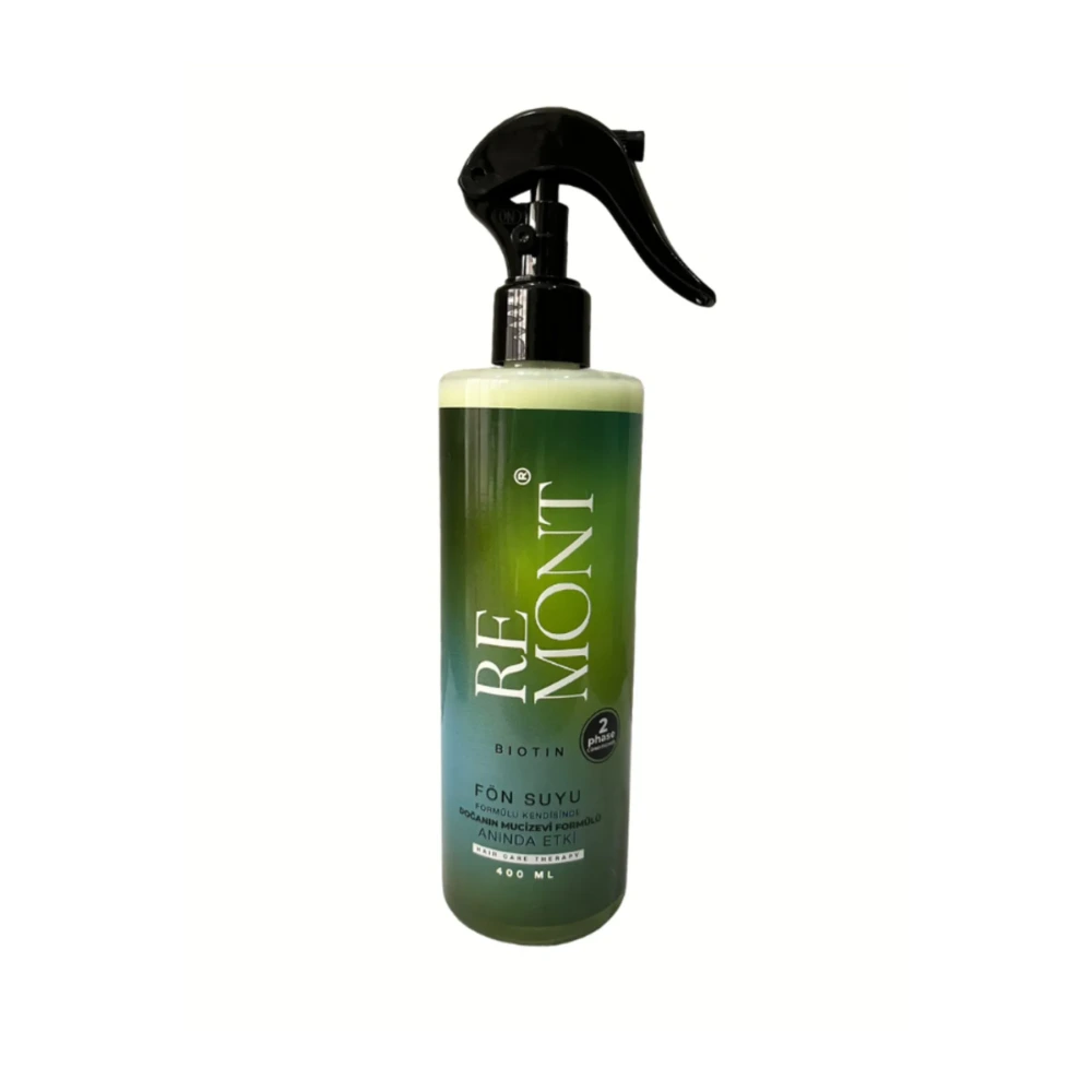 Remont Fön Suyu Biotin 400 ml – Isıya Karşı Koruyucu & Güçlendirici