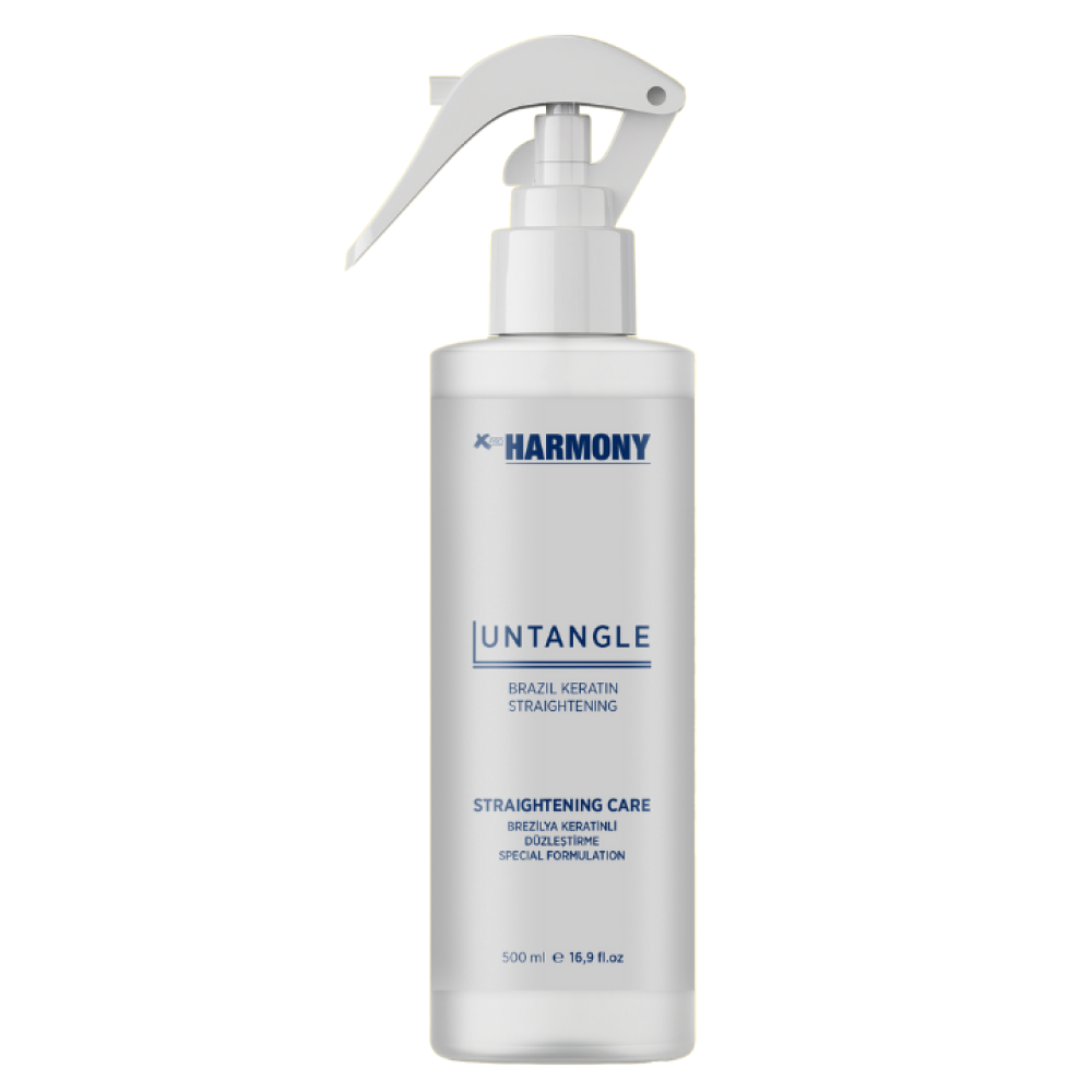 X Pro Harmony Untangle Brazil Keratin Straightening 500ml – Brezilya Fönü Güçlendirici