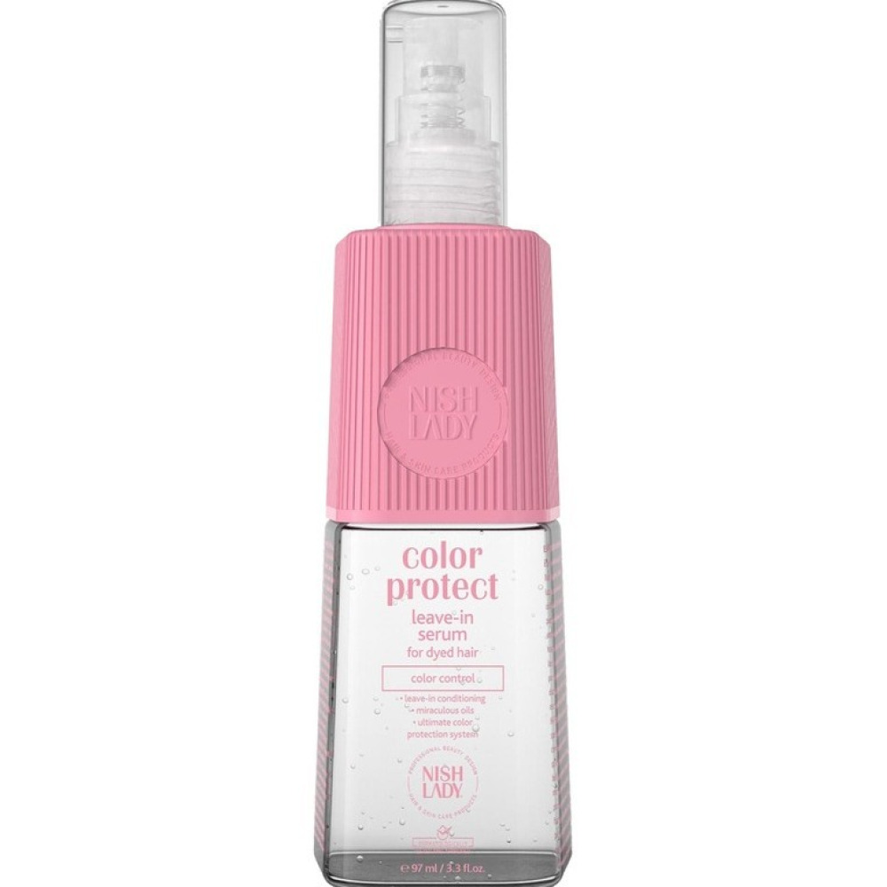 Nish Lady Color Protect Boyalı Saçlar İçin Durulanmayan Serum – Boyalı Saçlara Özel Renk Koruyucu Saç Serumu 97ml
