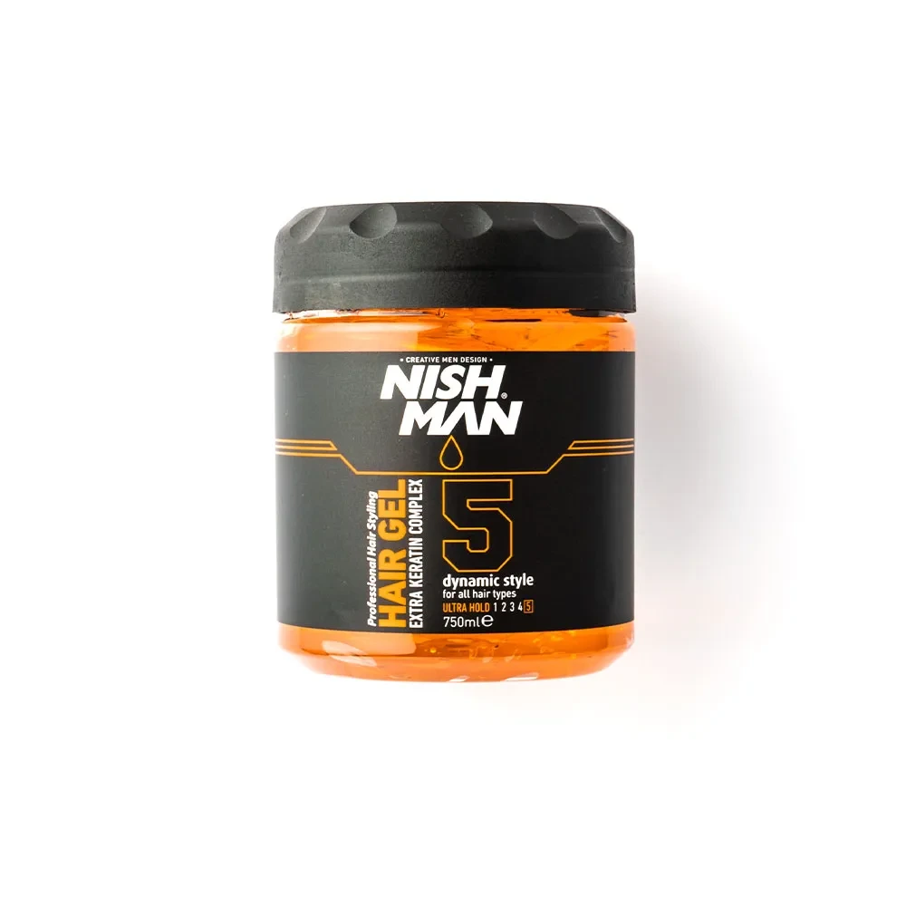 Nishman Styling Gel Ultra Hold 750ml – Ekstra Güçlü Tutuş