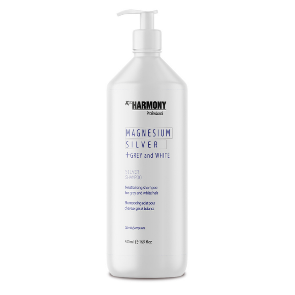 X Pro Harmony Magnesium Silver Grey & White Shampoo 500ml – Gümüş Şampuan