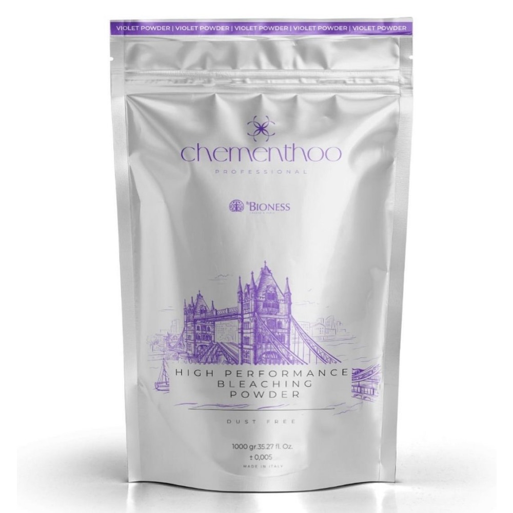 Bioness Chementhoo Violet Toz Saç Açıcı Oryal 1000 gr - Mor Pigmentli Toz Açıcı