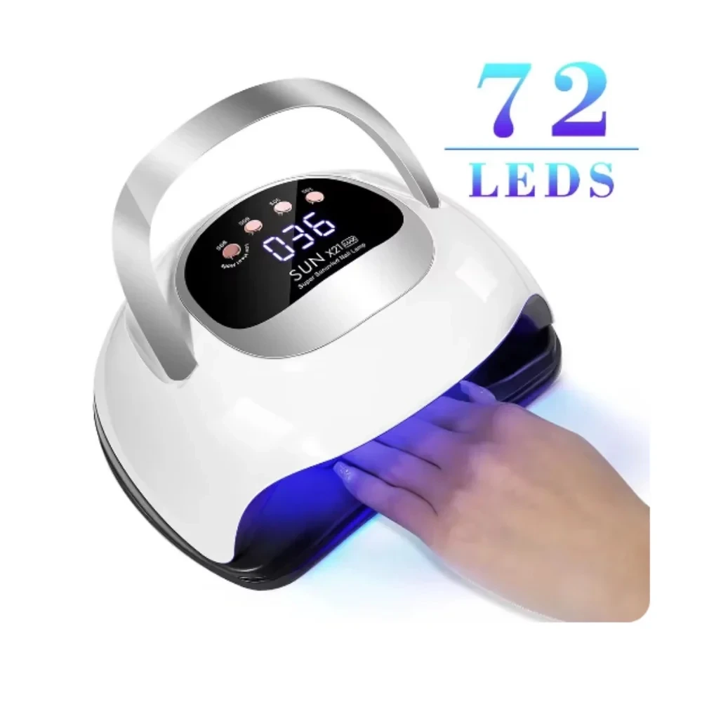 SUN X21 Max UV LED Tırnak Kurutucu 320W – 72 LED Kalıcı Oje ve Jel Kurutma Makinesi