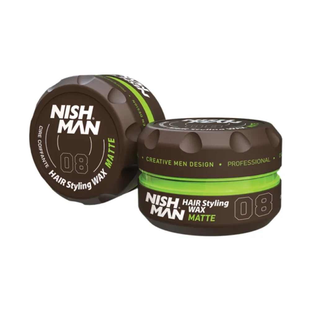 Nishman Saç Şekillendirici Vanilya Kokulu Mat Wax 150ml