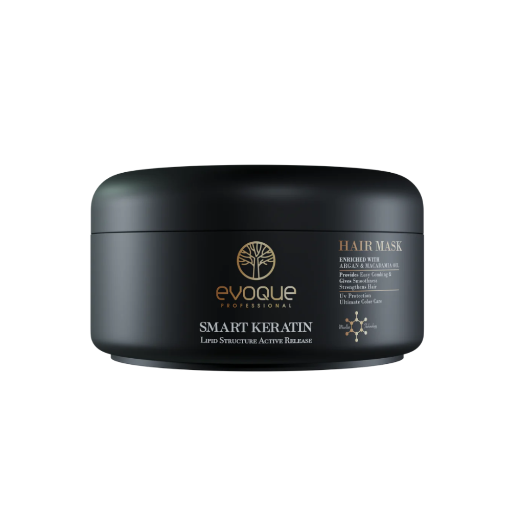 Evoque Smart Keratin Saç Bakım Maskesi 500ml – Keratin Destekli Yoğun Onarım