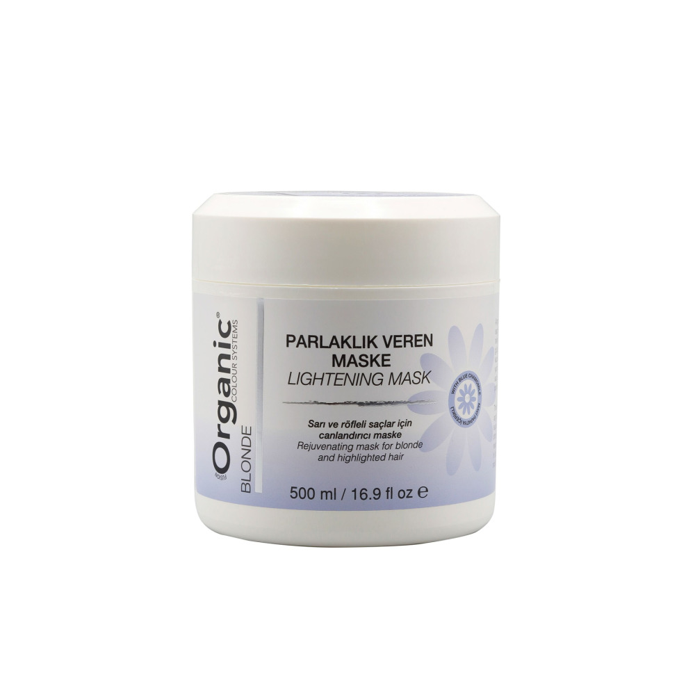 Organic Colour Systems Blonde Lightening Maske 500 ML – Parlaklık Veren Saç Maskesi