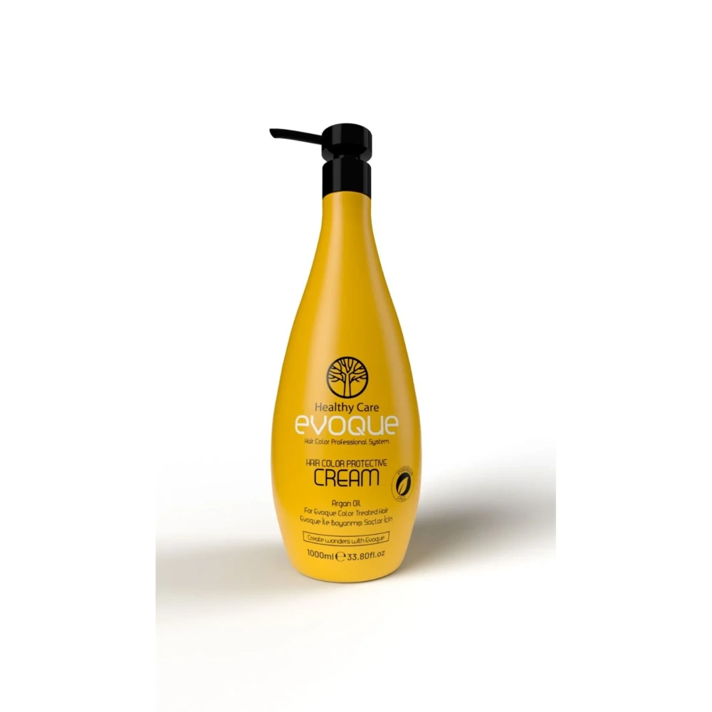 Evoque Saç Rengi Koruyucu Arındırıcı Krem 1000ml – Argan & Zeytin Yağlı, Parabensiz & Sülfatsız