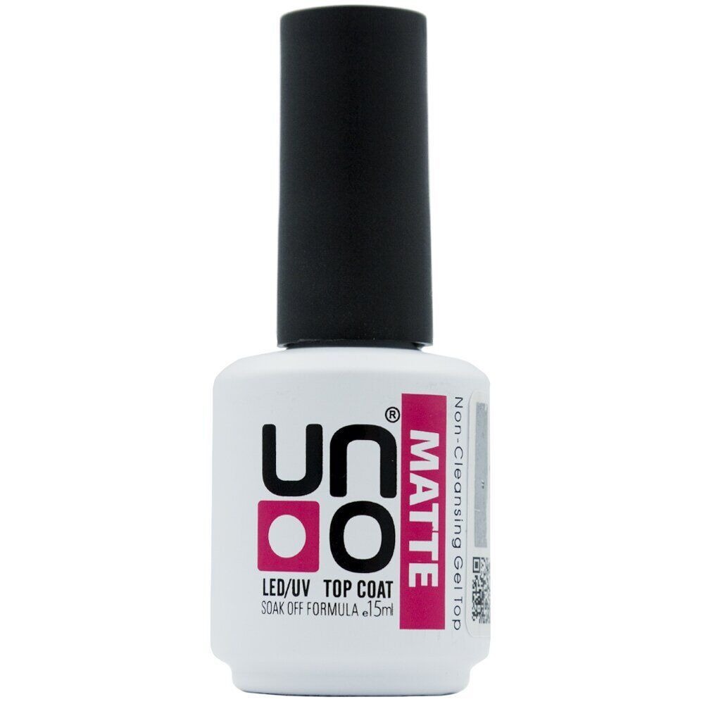  UNO Matte Top Coat 15ml – Kadifemsi Mat Bitiş, Uzun Süre Kalıcılık